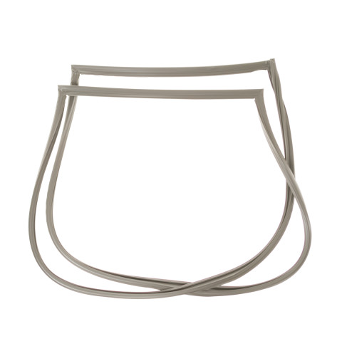 Refrigerator gasket for fresh food door