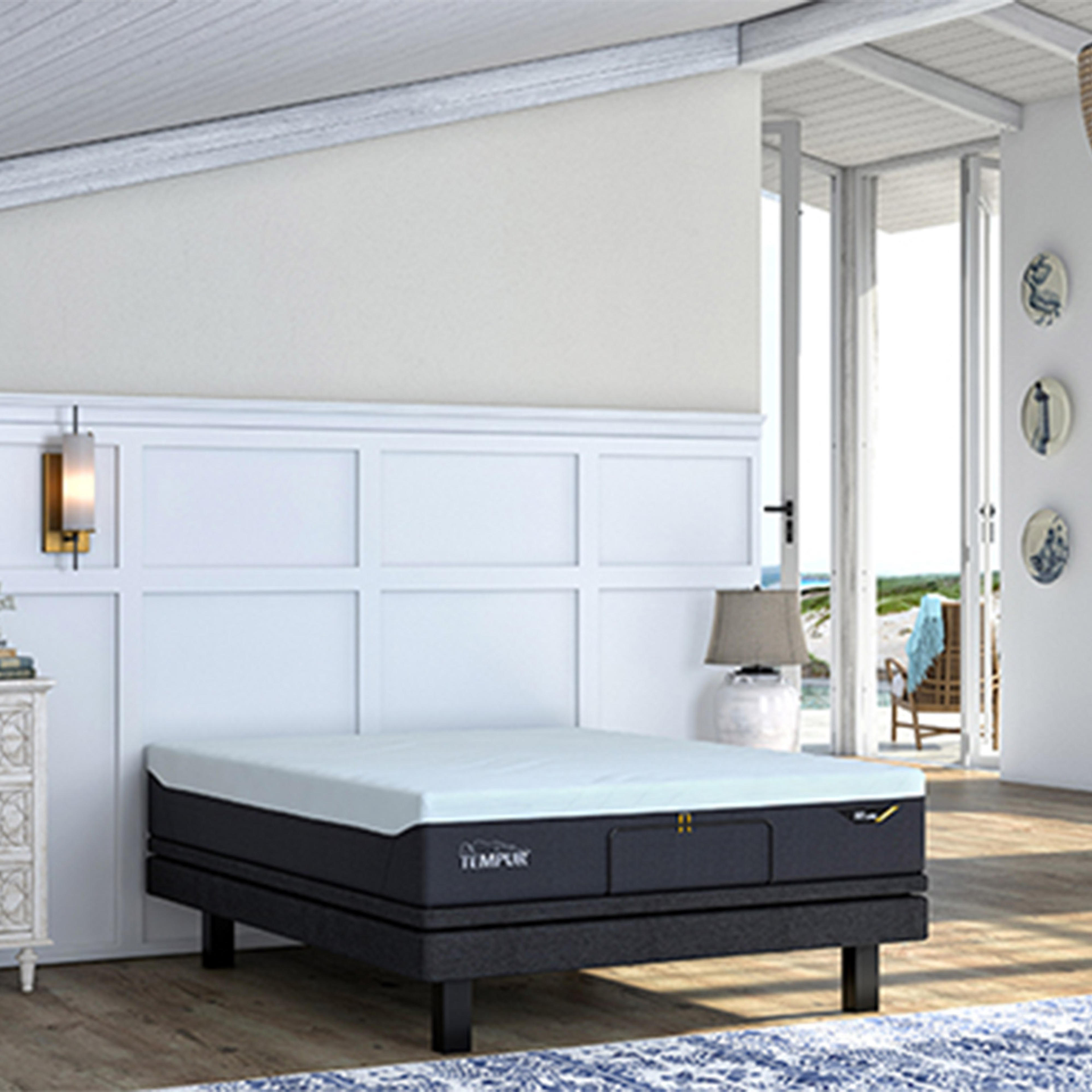 Lifestyle image of the Tempur Coolquilt Pro Luxe Mattress, Medium/Firm from Forty Winks