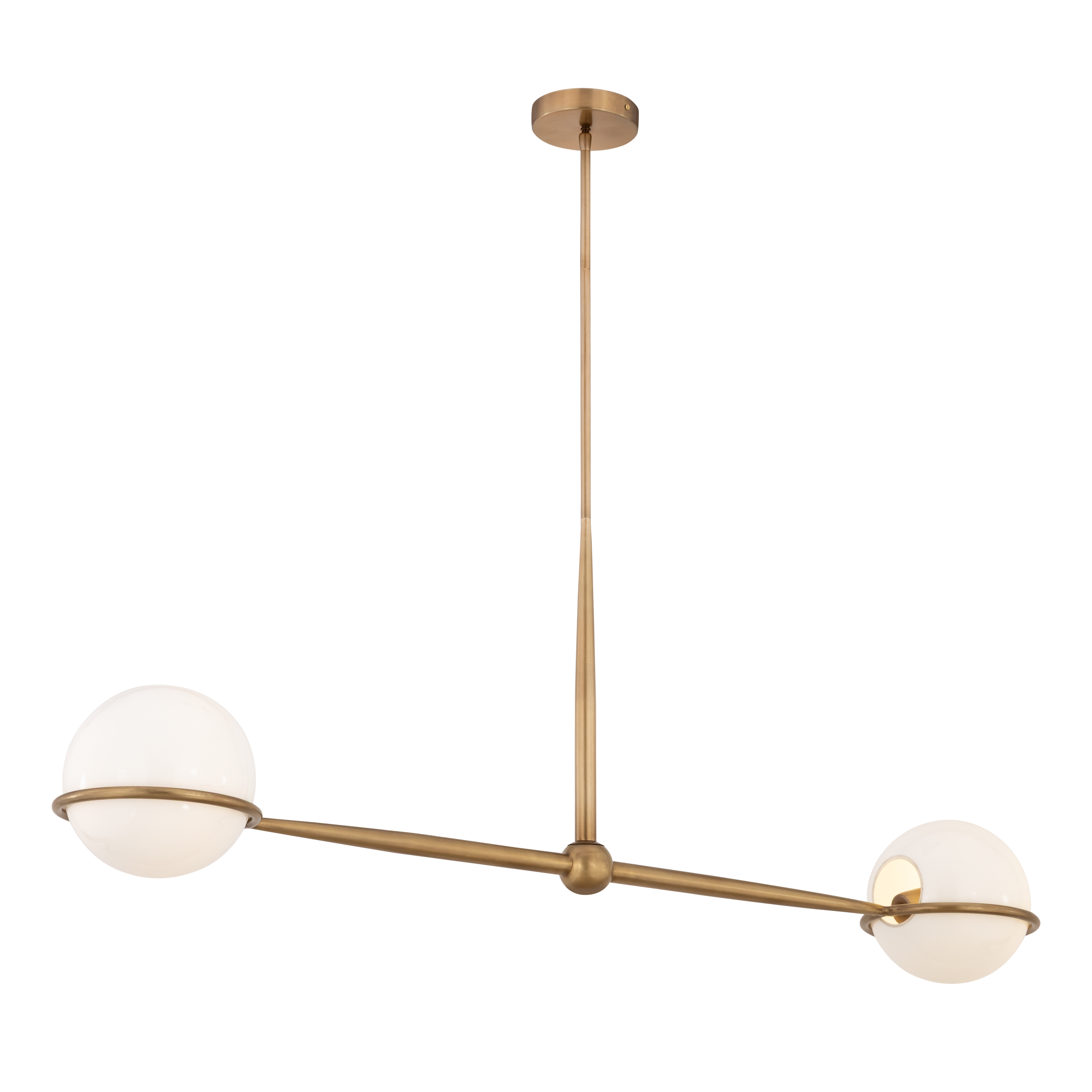 Orstyn 52" 2-Light Linear Chandelier