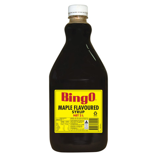  Bingo® Maple Flavoured Syrup 2L 