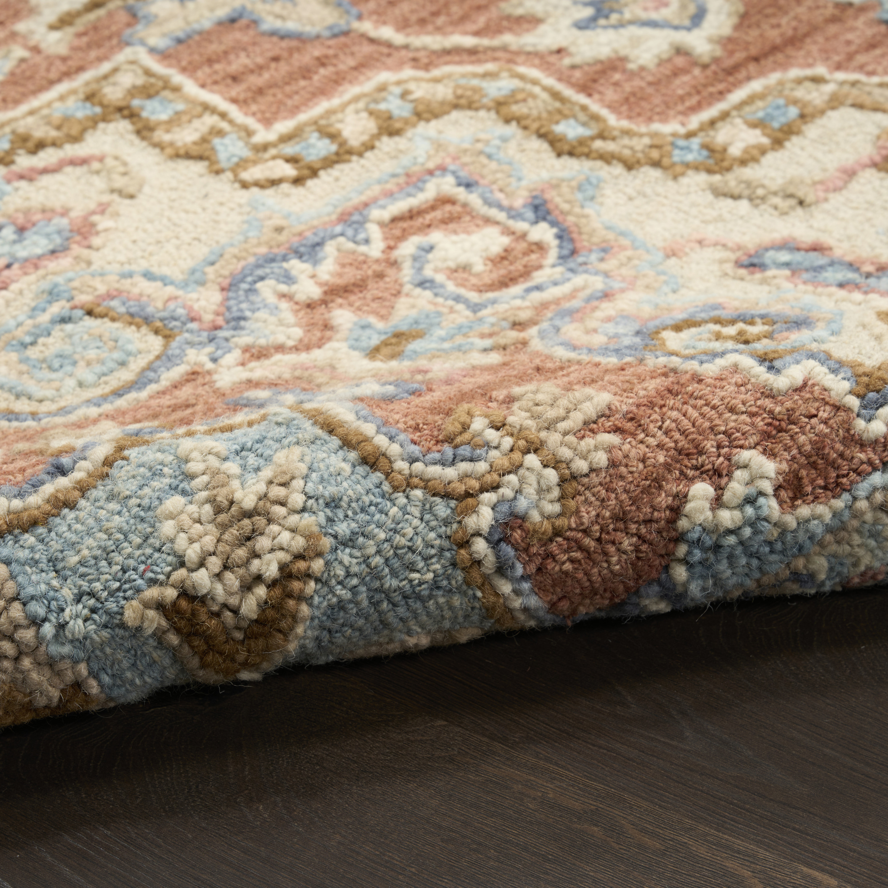 Nourison Maison 9'9" x 13'9" Rust Ivory Vintage Indoor Rug
