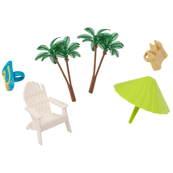 Beach Chair & Umbrella DecoSet®