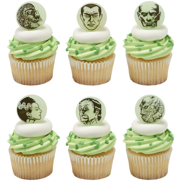 Universal Monsters Cupcake Rings