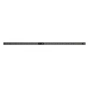 LIEBERT (VERTIV)-I10066-VERTIV&TRADE;, POWER DISTRIBUTION UNIT, STEEL, 120V, 20A, 1900W, 24-OUTLET, 10 FT. L CORD, BLACK, 66.25 H X 2 W X 2 IN. D