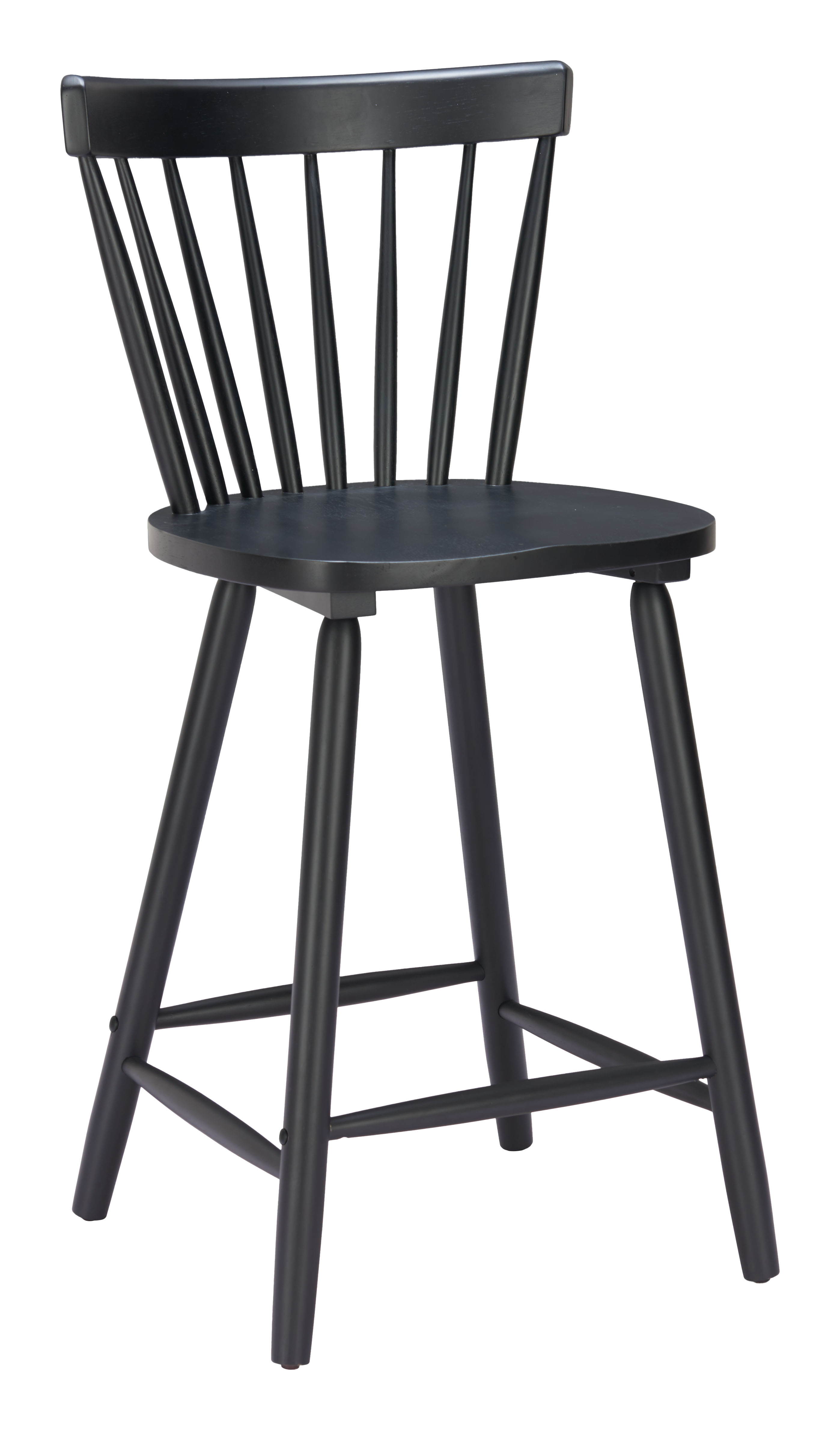 Tyce Counter Stool (Set of 2) Black product image