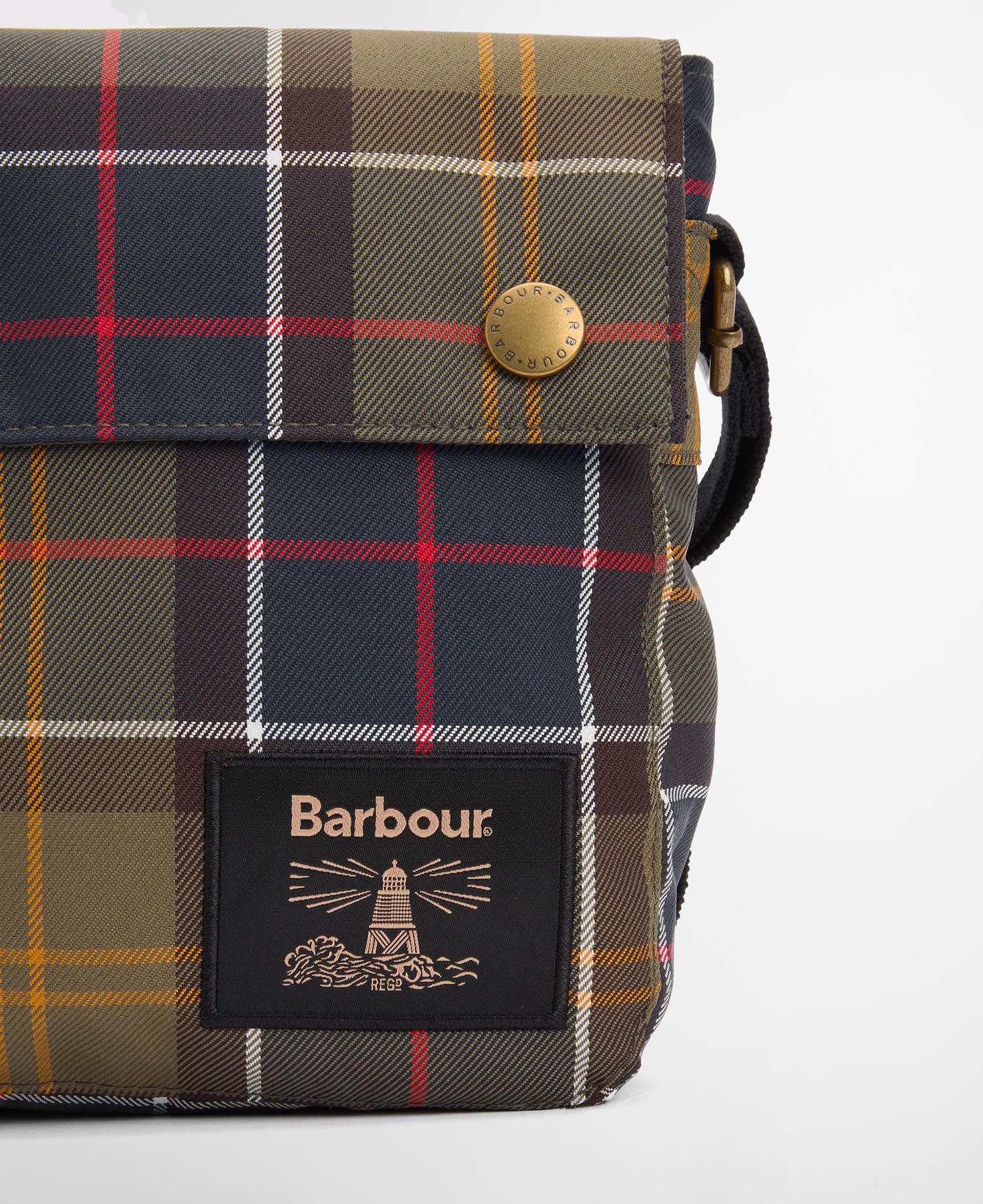 Borsa a tracolla in tartan Torridon image number 3