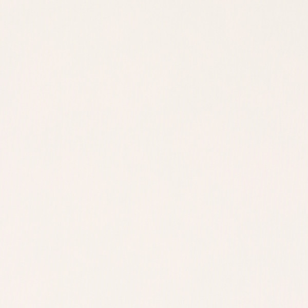 Square plain fabric sample in pale soft white .