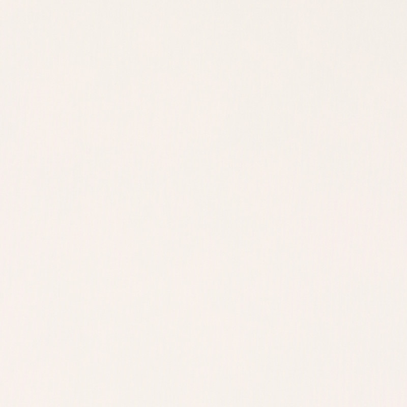 Square plain fabric sample in pale soft white .