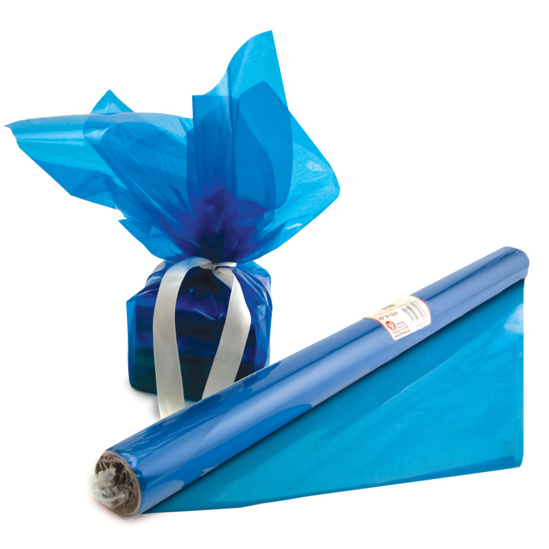 Cello-Wrap™ Roll, Blue, 20" x 12-1/2'