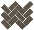 Artezen Metallic Vibe 2×4 Herringbone Mosaic Glossy