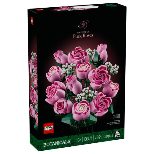 LEGO Botanicals Bouquet of Pink Roses (10374)