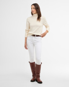 Maglione Corbridge a collo alto con risvolto Birch