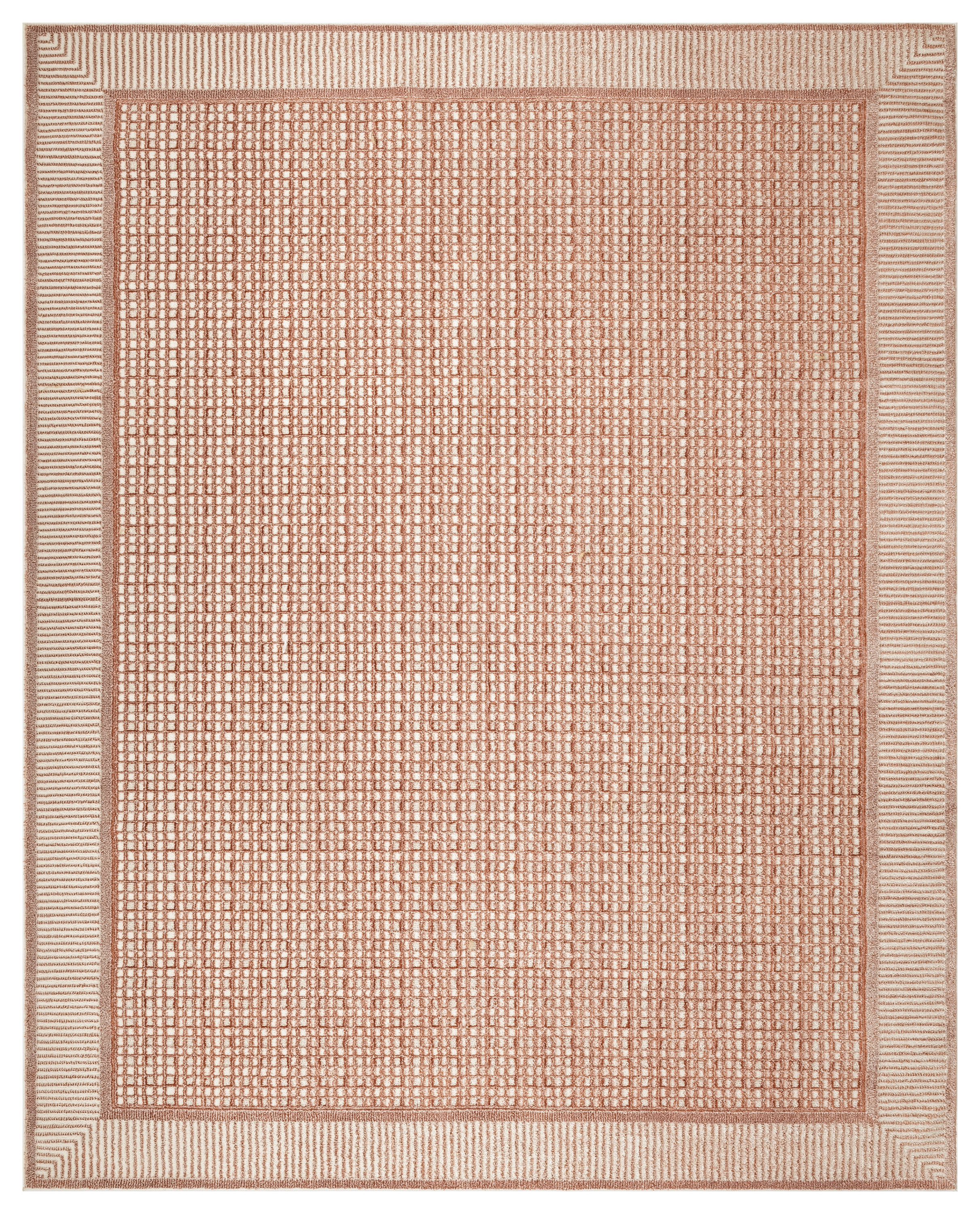 Nourison Nordic 8' x 10' Brick Ivory Modern Indoor Rug