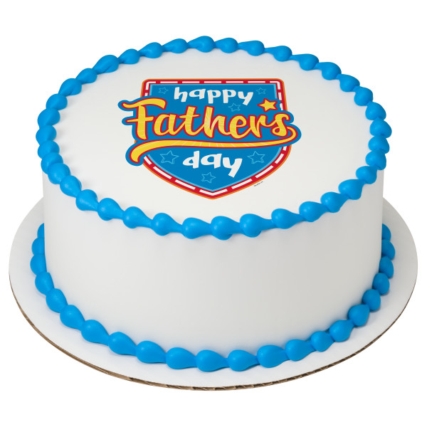 Happy Father's Day Hero PhotoCake® Edible Image®