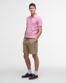Washed Oxford Relaxed Shorts 