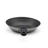 9 ⅜-inch carbon steel induction fry pan with SteelCoat x3™ nonstick coating and silicone handle
