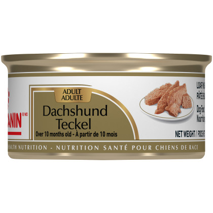 Royal Canin Breed Health Nutrition Dachshund Loaf In Sauce Dog Food