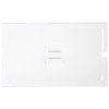 Full-size Super Pan® slotted clear polycarbonate cover