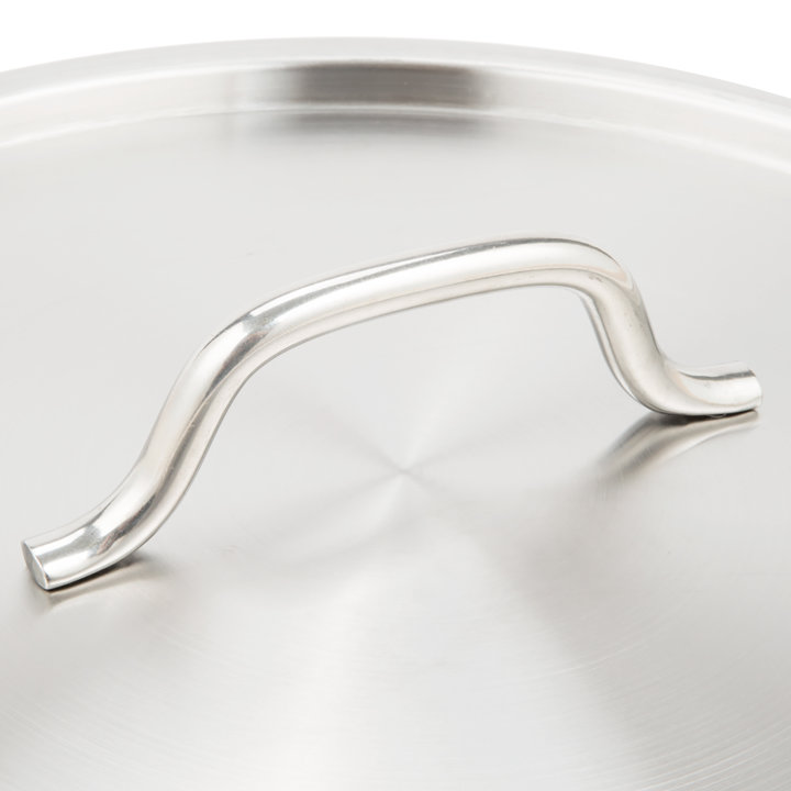 14-inch Optio™ flat stainless steel cover