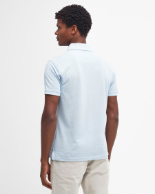 Lightweight Sports Short-Sleeved Polo Shirt Chambray Blue