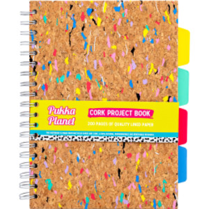 Pukka Planet Cork B5 Project Book