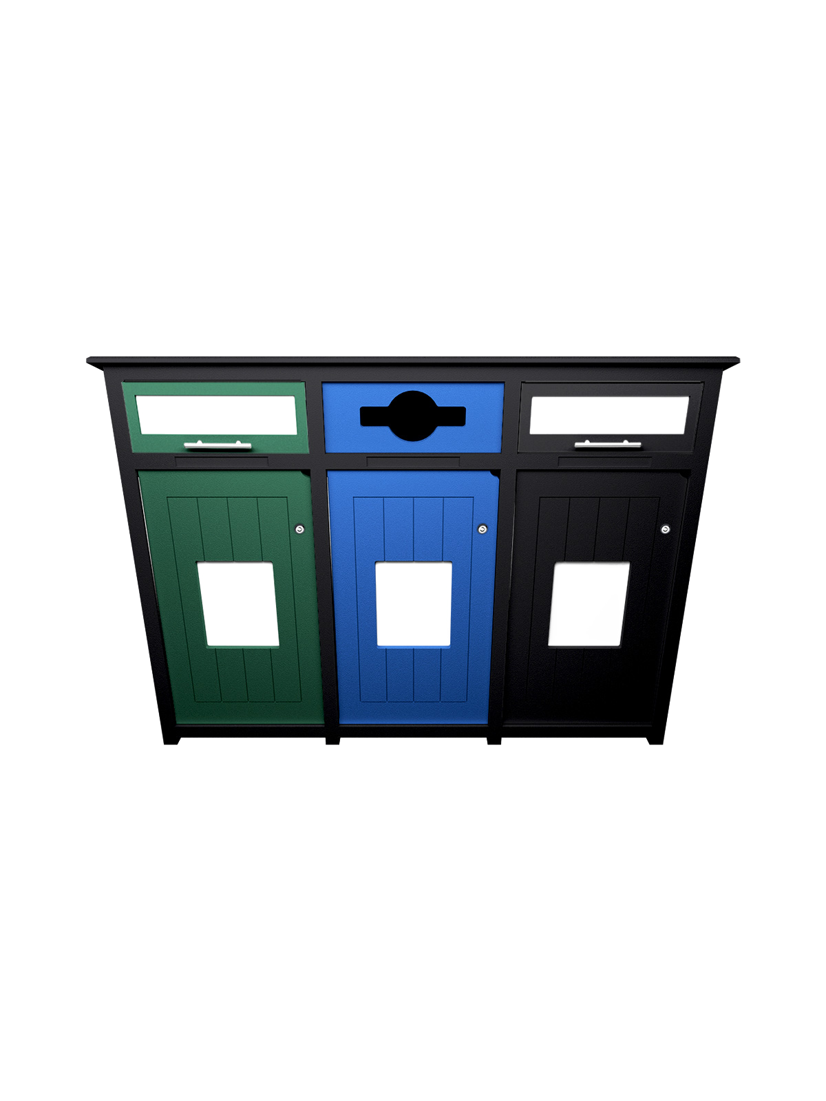AURA – Triple – Unit – Lift-Mixed-Lift – Black-Green-Blue-Black