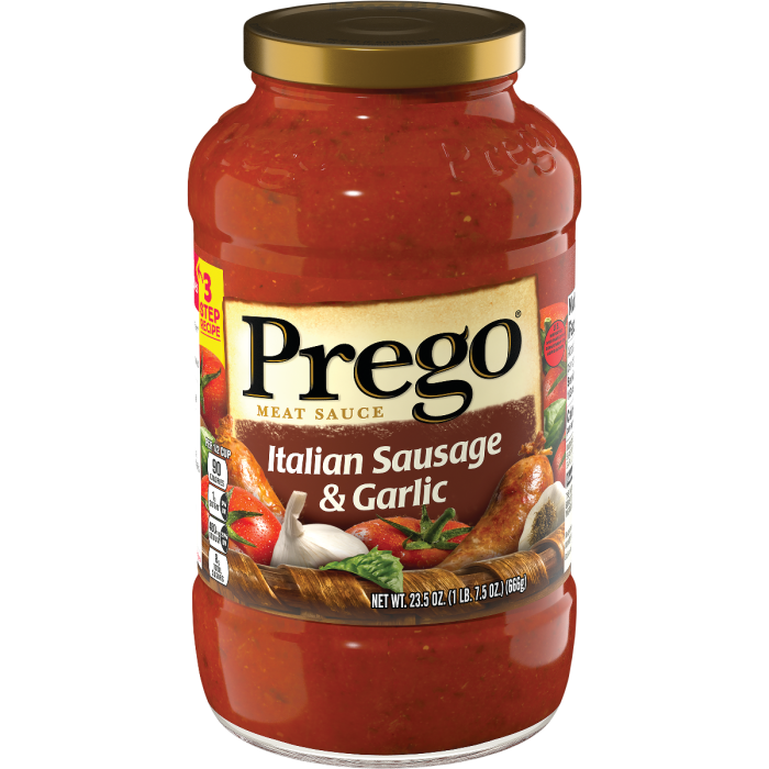 Italian Sausage & Garlic Meat Sauce