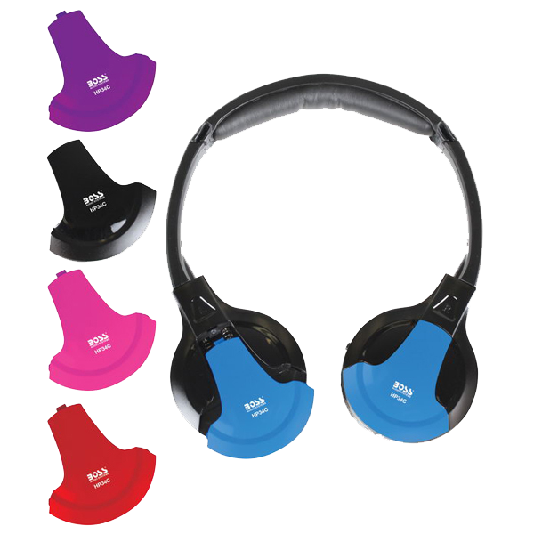 BOSS Audio Systems HP34C Dual Channel Foldable Wireless Headphone, Multi Colors - image 2 of 17