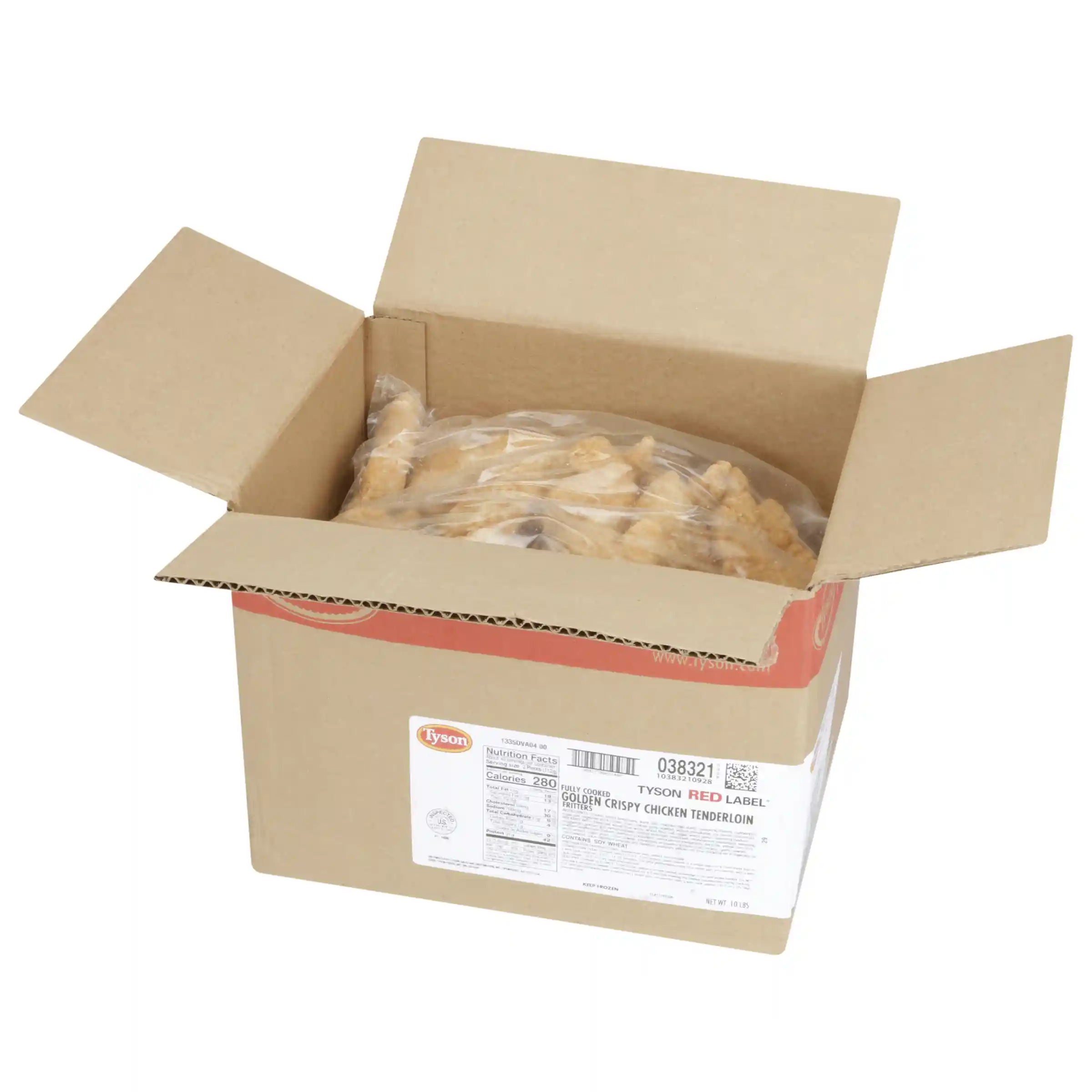 Tyson Red Label® Fully Cooked Golden Crispy Chicken Tenderloin Fritters _image_4