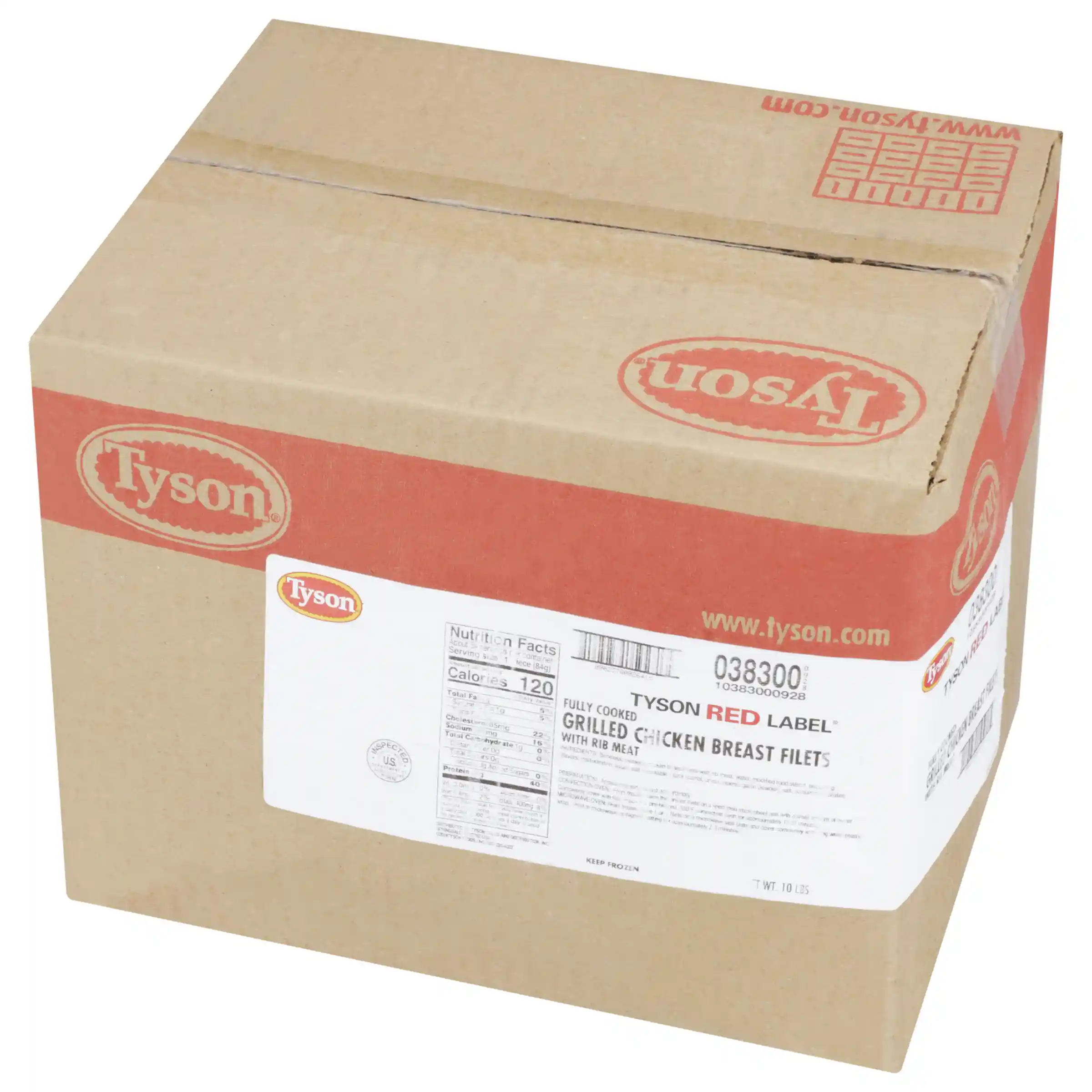 Tyson Red Label® Fully Cooked Unbreaded Grilled Chicken Breast Filets, 3 oz. _image_5