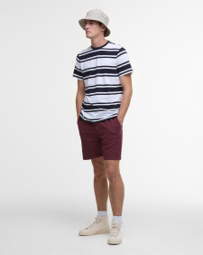 Washed Oxford Relaxed Shorts Burnt Heather