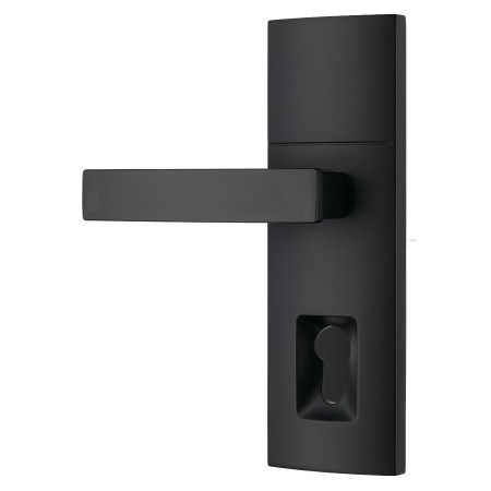 Trilock Contemporary Angular Dummy Trim Entrance Lever Set