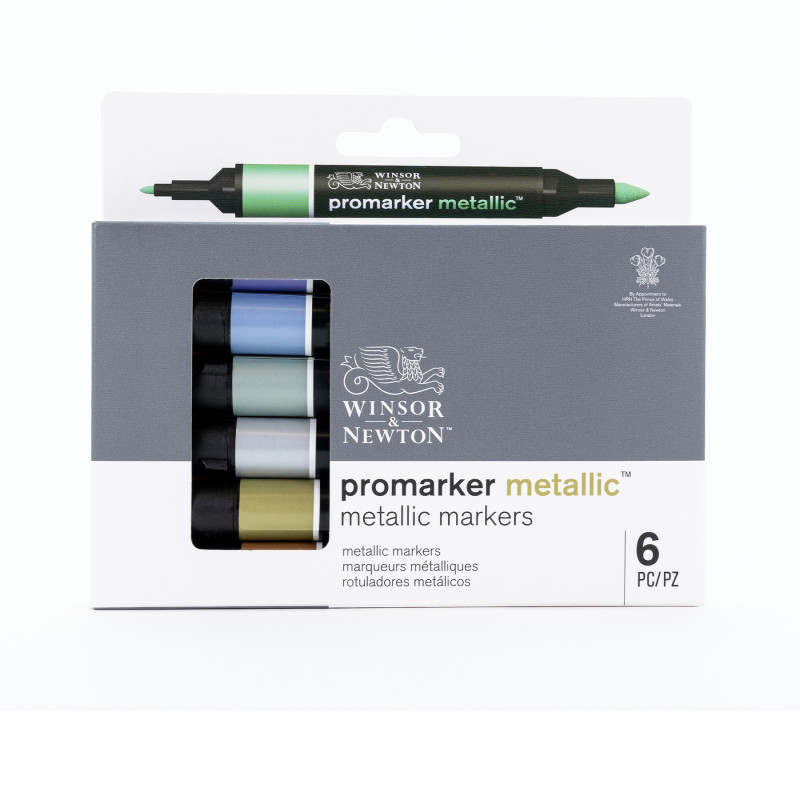 Promarker™, Metallic Colors, Set of 6