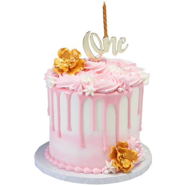 One Plastic Candle Holder