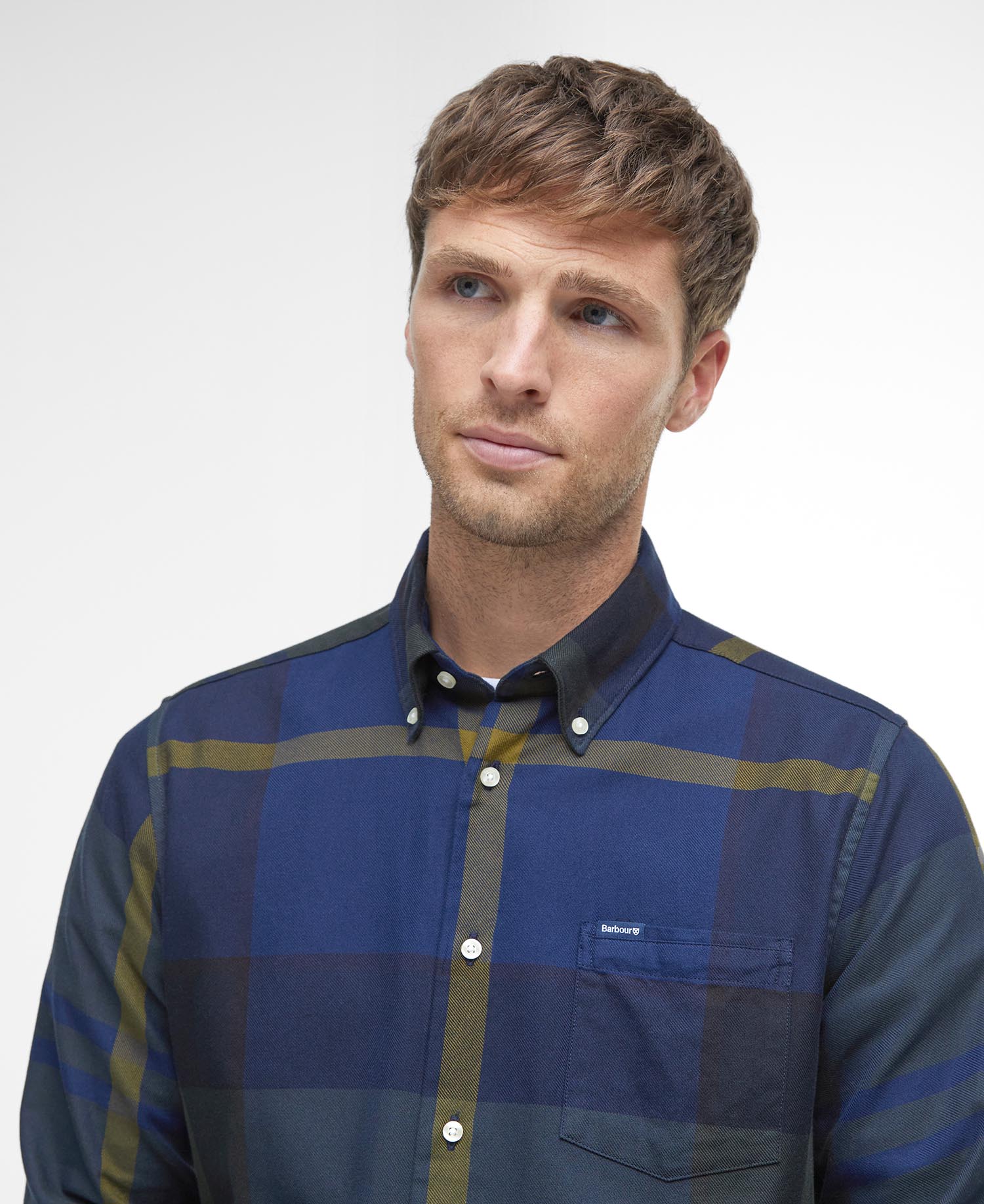 Dunoon Tailored Long-Sleeved Shirt image number 3