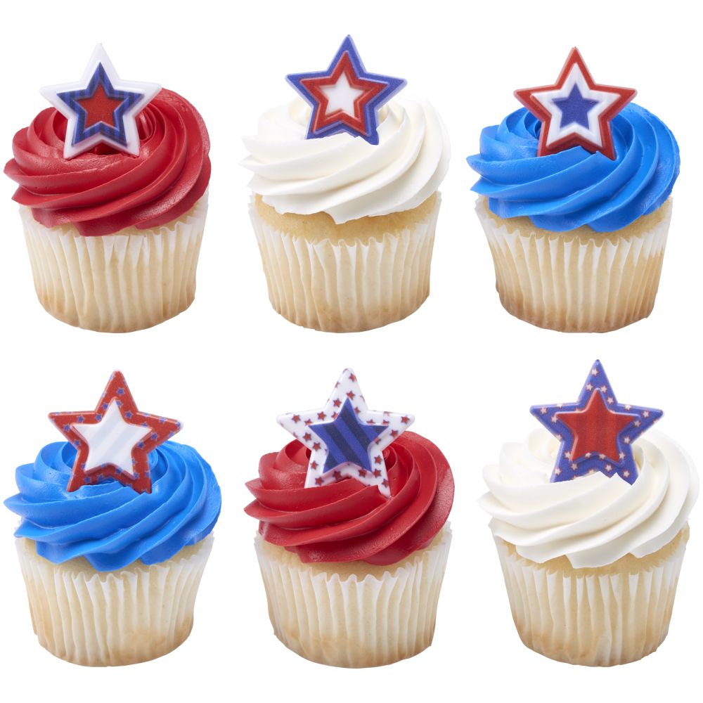 Image Cake Printed Star Assortment