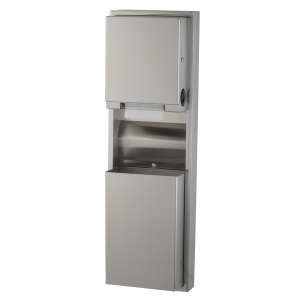 Bobrick, ClassicSeries®, Mechanical Roll Towel Dispenser, Stainless Steel