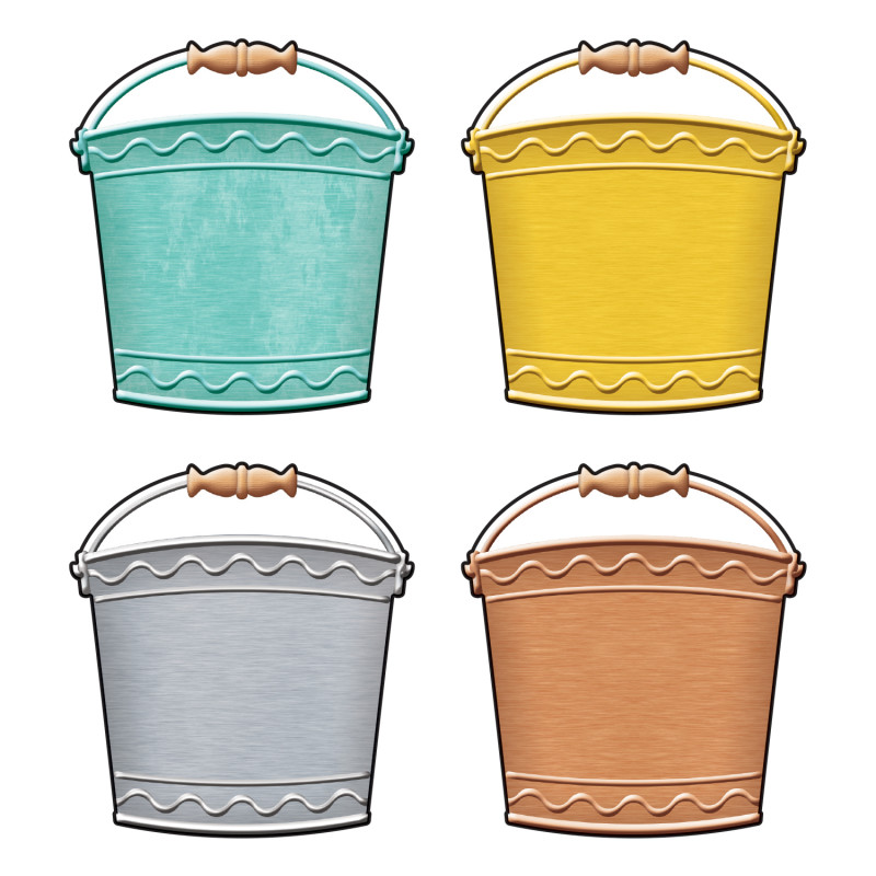 I ♥ Metal Buckets Mini Accents Variety Pack, 36 Count