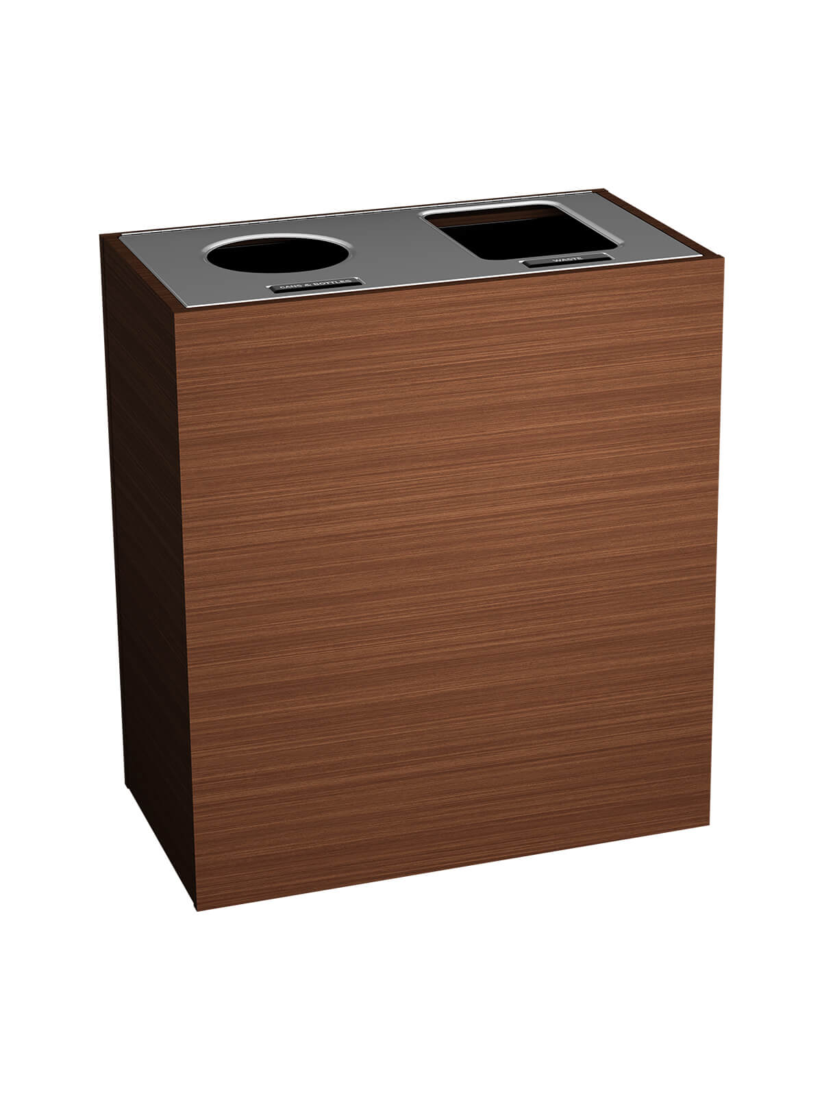 ARISTATA – Double – Elite – Cans & Bottles-Waste – Circle-Full – Harvest Leaves