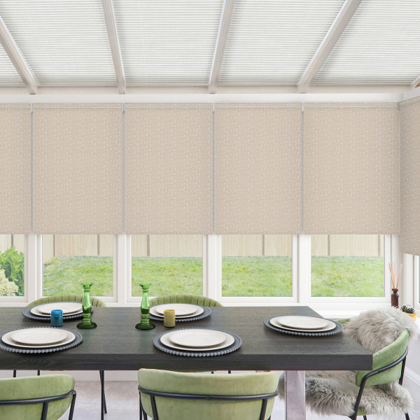 Percy Coffee Roller Blind