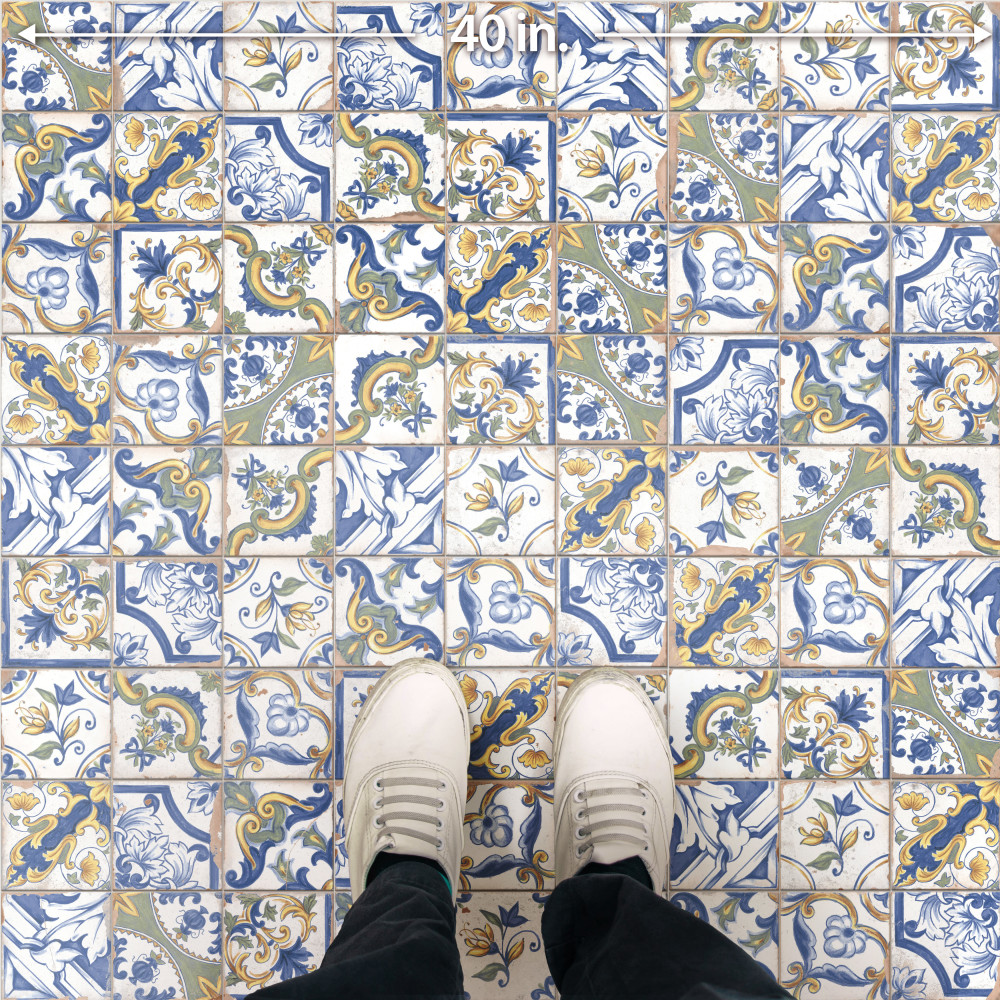 Kings Campania Amalfi 13 in. x 13 in. Ceramic Floor and Wall Tile
