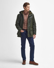 Bleaberry Waxed Jacket Fern