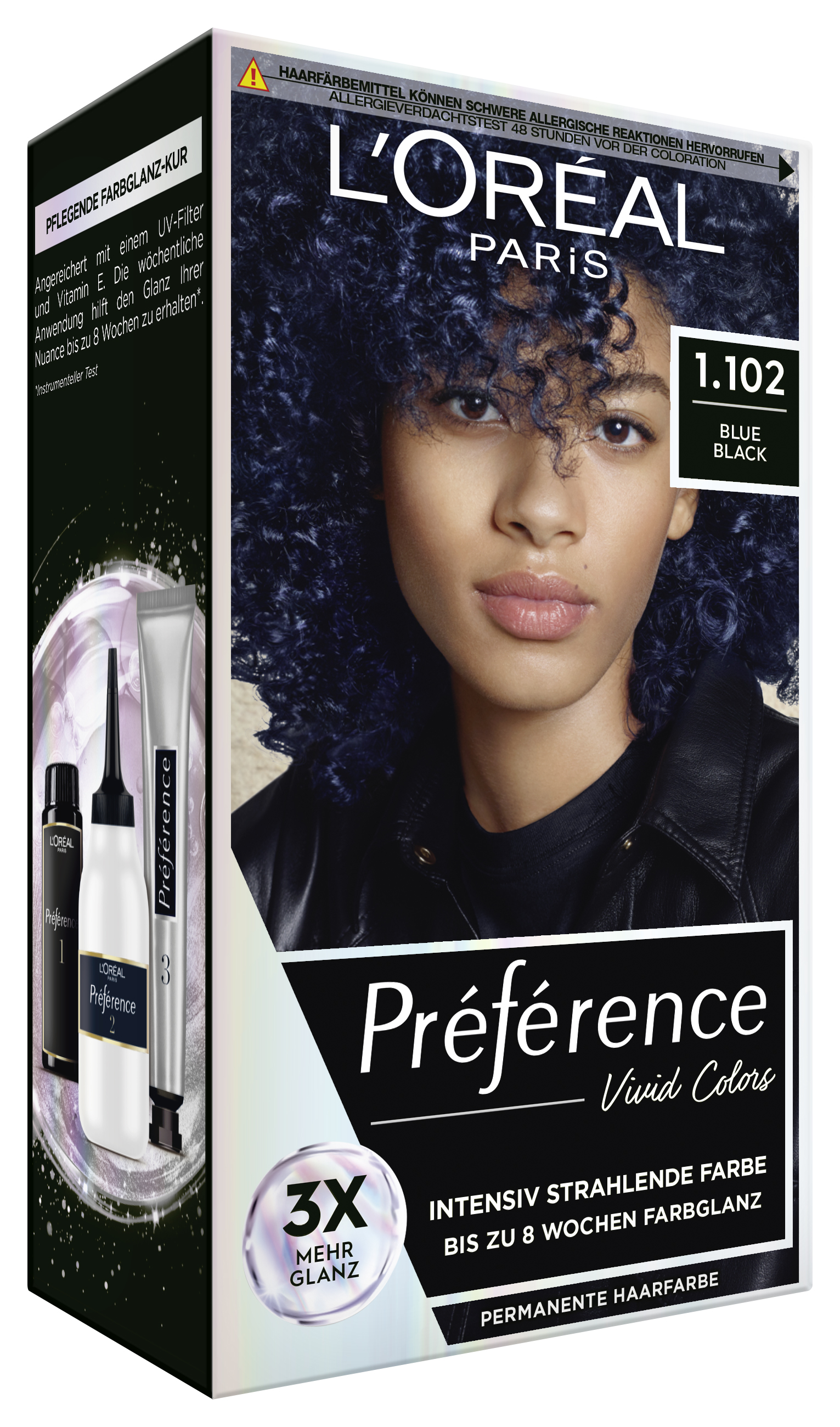 Preferenza Colori Vivaci, Blu Nero