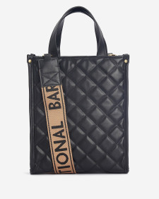 Quilted Fenchurch Tote Bag Classic Black