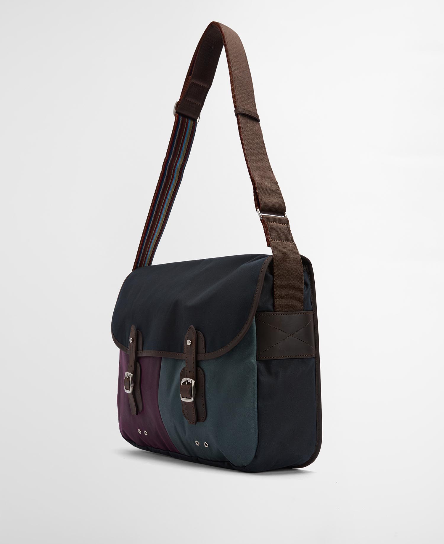 Paul Smith loves Barbour Wax Tarras Bag image number 7