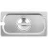 Third-size Super Pan V® slotted stainless steel cover