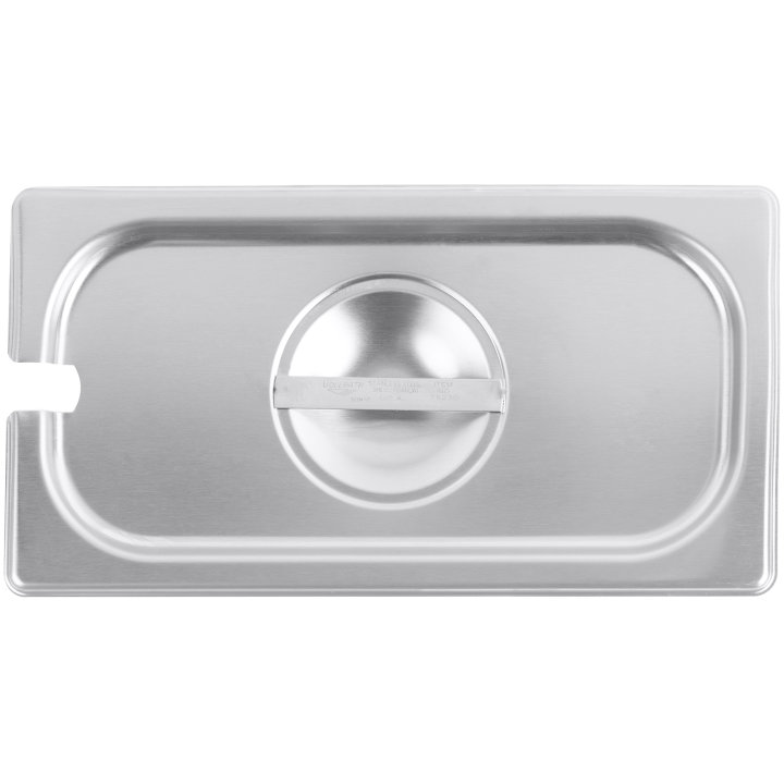 Third-size Super Pan V® slotted stainless steel cover