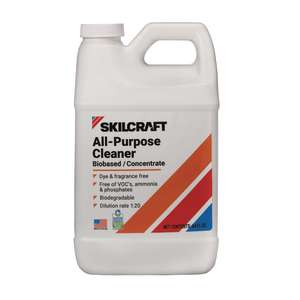 NSN7930016872546, AbilityOne®, SKILCRAFT All-Purpose Cleaner Biobased Concentrate,  0.5 gal Bottle
