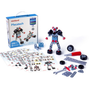 Mecatech, Vehicle & Robot Building Set, 106 Pieces