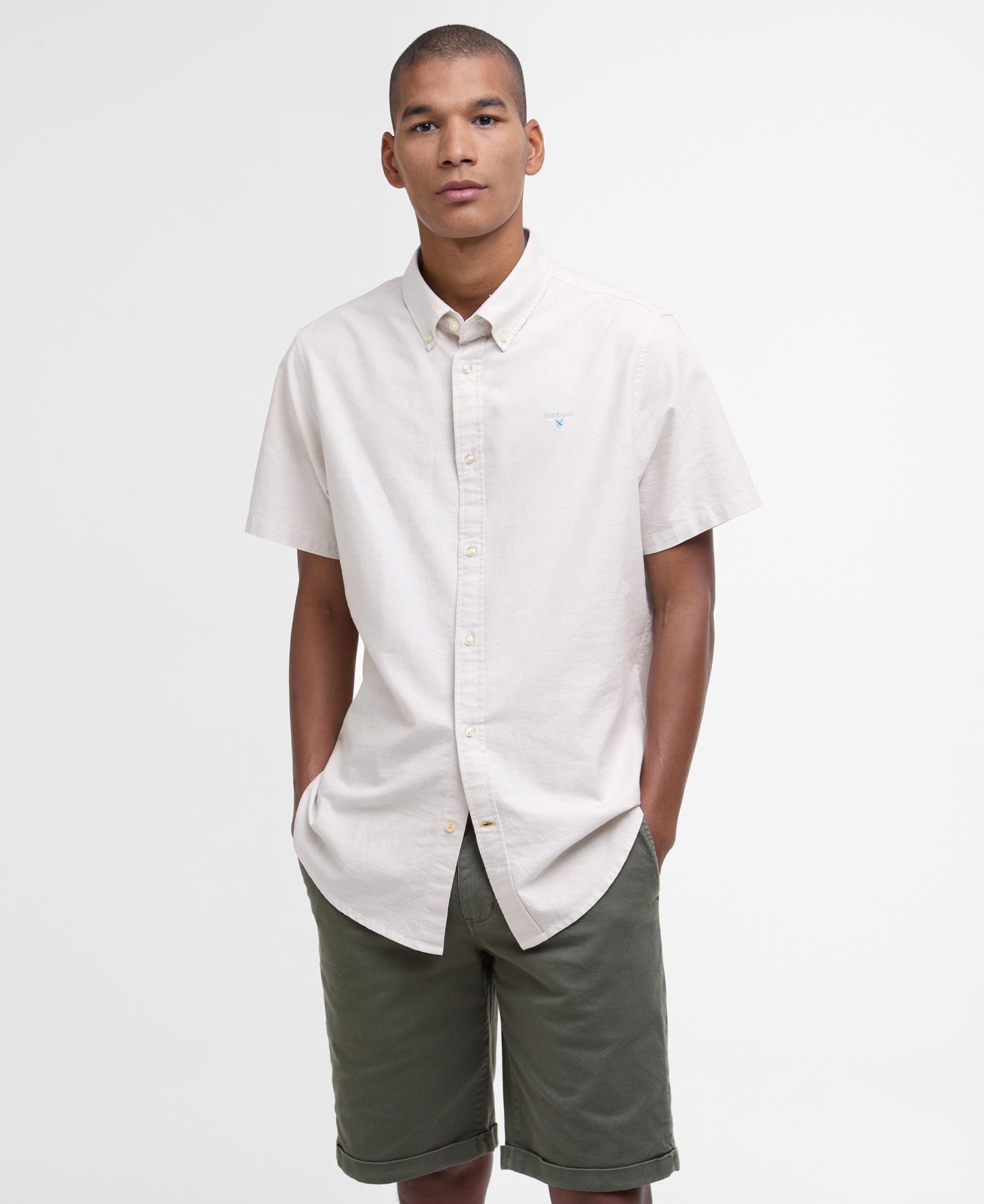 Oxford Tailored Short-Sleeved Shirt image number 0